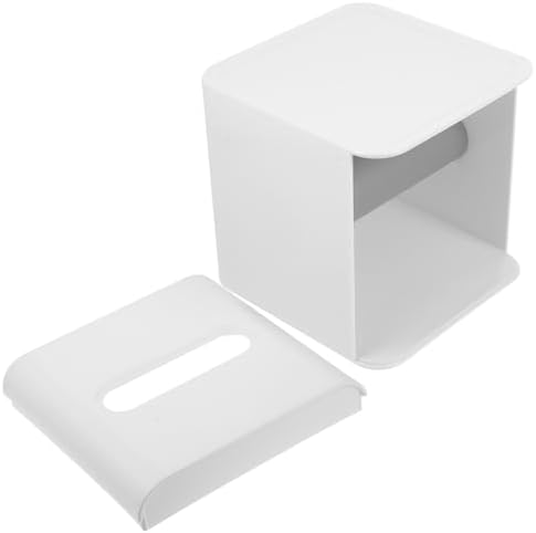 Square Plastic Tissue Holder Cube