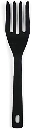 Perfect Mixing Tool 599 Black silicone fork Heat Resistant Easy Mixing