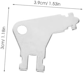 SAFIGLE 5-Piece Toilet Tissue Dispenser Key Set