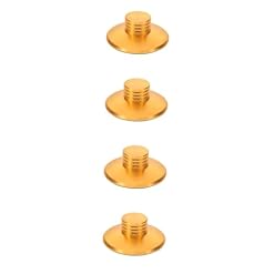 TOYANDONA 4 Pièces Tourne-Disque Vinyle en Appuyant sur Accessoires pour Vinyles Plateforme Stabilisatrice De Plateau Tournant Poids Record pour Platines Poids du Vinyle Aluminium - Les Beatles, Paul McCartney, John Lennon, RIngo Starr, George Harrison
