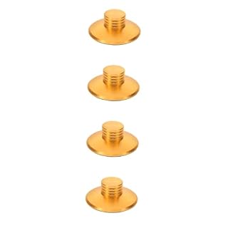 TOYANDONA 4 Pièces Tourne-Disque Vinyle en Appuyant sur Accessoires pour Vinyles Plateforme Stabilisatrice De Plateau Tournant Poids Record pour Platines Poids du Vinyle Aluminium - Les Beatles, Paul McCartney, John Lennon, RIngo Starr, George Harrison