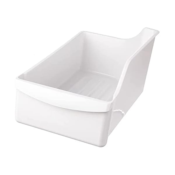   UPGRADED-Lifetime-Appliance-240385201-Ice-Cube-Container-Storage-Freezer-Bucket-Compatible-with-Frigidaire-Refrigerator