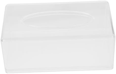 Acrylic Tissue Box Holder Unique Design for Home Kitchen