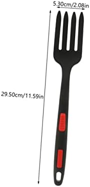 LIFKOME 2Pcs Portable Ergonomic Dinner Forks