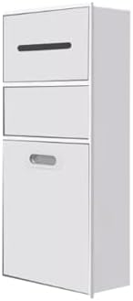 Space-Saving Commercial Towel Dispenser with Trash Can