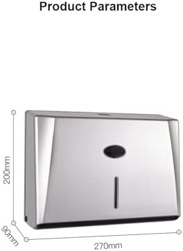 Space-Saving Commercial Towel Dispenser with 200-Piece Capacity
