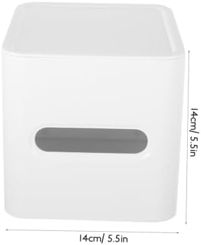 Square Plastic Tissue Holder Cube