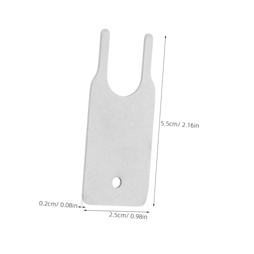Compact Metal Toilet Paper Dispenser Key with Modern Design