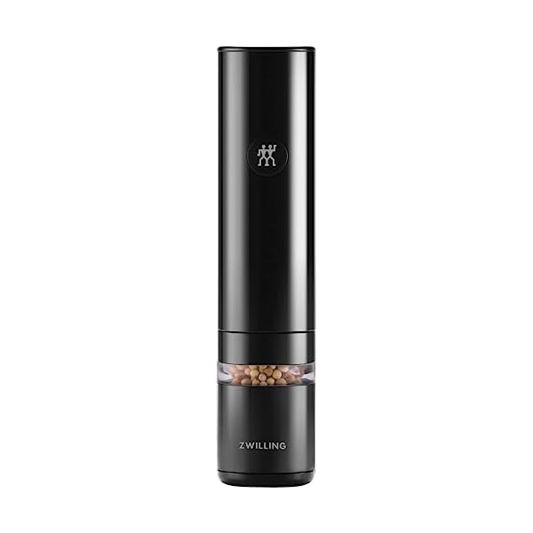 Zwilling enfinigy electric saltpepper mill black  urban country home decor
