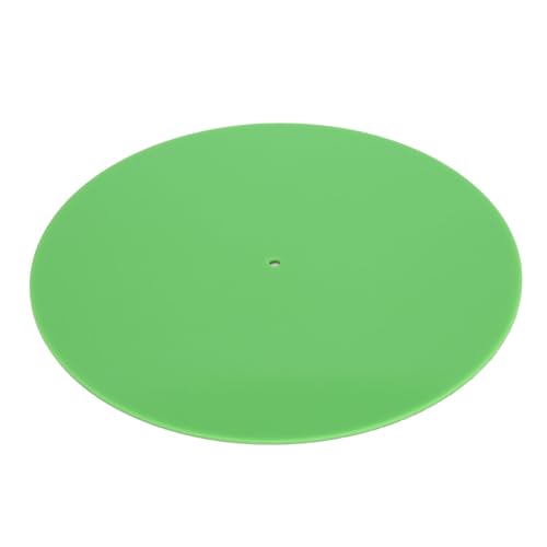 Tapis de Platine en Acrylique, Tapis de Remplacement Antistatique pour Tous les Tourne-Disques Standards de 12, pour Disques 33 1/3 Tr/min et 45 Tr/min (GREEN) - Les Beatles, Paul McCartney, John Lennon, RIngo Starr, George Harrison Tapis de Platine en Acrylique, Tapis de Remplacement Antistatique pour Tous les Tourne-Disques Standards de 12, pour Disques 33 1/3 Tr/min et 45 Tr/min (GREEN)