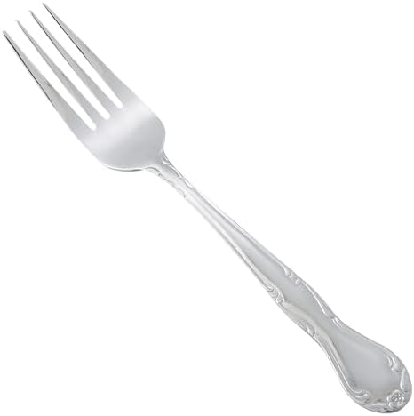 Winco 12-Piece Elegance Mirror Finish Dinner Fork Set