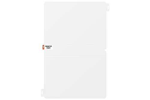 Image of Samsung Galaxy Tab S9+ RAM 12 GB, ROM 256 GB Expandable, S Pen in-Box, Wi-Fi + 5G Tablet, Beige with S9 Plus Screen Protector, Transparent & S9 Plus Notepaper Screen, White