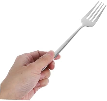 PRETYZOOM Stainless Steel Dinner Fork Set for Family and Parties