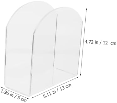 Sturdy 2-Piece Plastic Vertical Napkin Dispenser Kitchen Bar Use