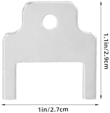 OUNONA Commercial Toilet Paper Key 4pcs Dispenser Key