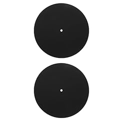 Vaguelly 2 Pièces Tapis de Plateau de Platine Feutre Feutrine Feutrine pour Phonographe Tourne-Disque Tourne-Disque LP Vinyle 27Cm - Les Beatles, Paul McCartney, John Lennon, RIngo Starr, George Harrison