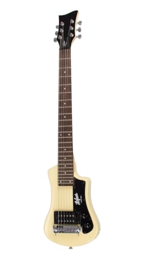 Höfner Shorty Guitare électrique Crème - Les Beatles, Paul McCartney, John Lennon, RIngo Starr, George Harrison Höfner Shorty Guitare électrique Crème