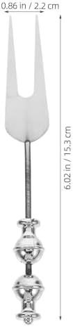 4 Pcs Stainless Steel Fruit Forks PersonalizedsaladFork Reusable Kitchenware