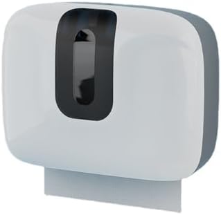 Space-Saving Wall-Mounted Commercial Towel Dispenser with Curved Output