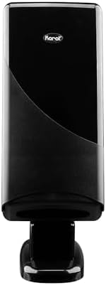 Elegant Interfold Napkin Dispenser - Black