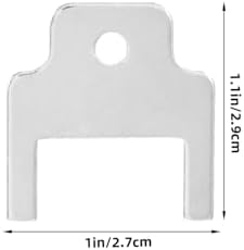 CIYODO Toilet Paper Dispenser Key Set 4pcs Portable Design