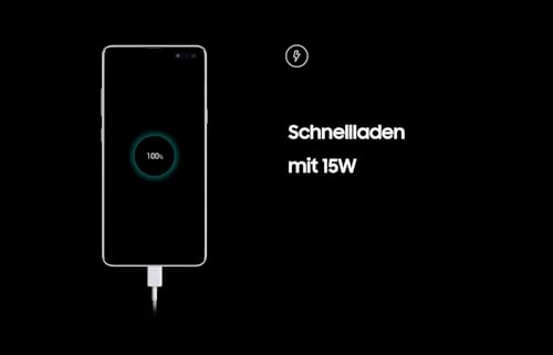 Samsung Galaxy S10e Smartphone 4G, Zoll 5.8, Android 9 to 12 (256 GB Interner Speicher) - Deutsche Version (Prism Schwarz, 6 GB + 256 GB) – Bild 5