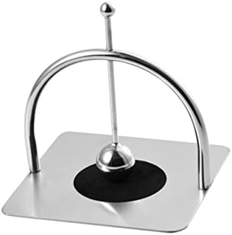 Stainless Steel Napkin Holder with Pivoting Arm