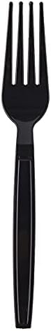 Sturdy and Comfortable 7-Inch Plastic Forks for Disposable Use