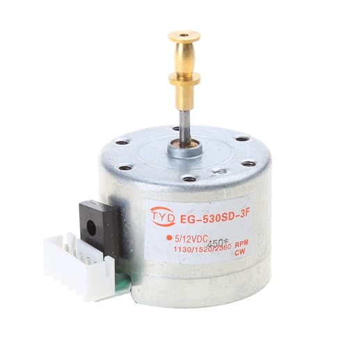 NOPOXA EG530SD-3F C5-12V 3 vitesses 33/45/78 Moteur réglable en métal pour tourne-disque - Les Beatles, Paul McCartney, John Lennon, RIngo Starr, George Harrison NOPOXA EG530SD-3F C5-12V 3 vitesses 33/45/78 Moteur réglable en métal pour tourne-disque