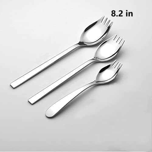 4 Pack Stainless Steel Sporks for Everyday Use