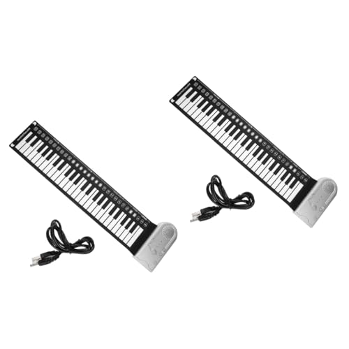 Abaodam 2 Pièces 49 piano à clavier avec haut-parleur clavier musical Piano à clavier 49 touches claviers clavier pour les enfants piano à clavier pliable piano à clavier en silicone - Les Beatles, Paul McCartney, John Lennon, RIngo Starr, George Harrison Abaodam 2 Pièces 49 piano à clavier avec haut-parleur clavier musical Piano à clavier 49 touches claviers clavier pour les enfants piano à clavier pliable piano à clavier en silicone