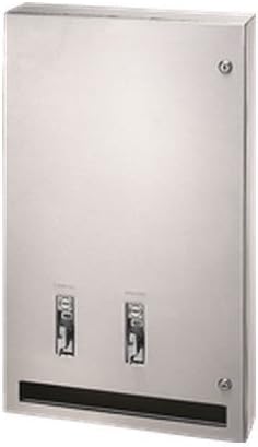 Bradley 407-114300 Surface Mount Sanitary Napkin Dispenser