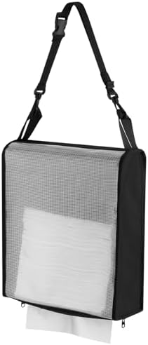 Hanging Camping Paper Towel Holder with Adjustable Strap