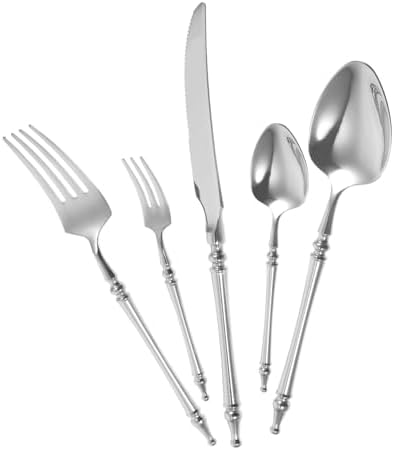 Hoement 5-Piece Stainless Steel Cutlery Set 1