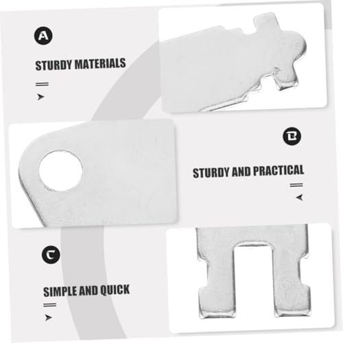 6pcs Metal Toilet Paper Dispenser Keys Replacement for 50504 Commercial Use