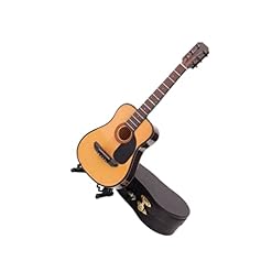 Gogogmee 1 Pc Mini Décor De Guitare Miniatures Musique Petite Guitare Modèle De Guitare Décor De Bureau De Guitare Humidificateur Anti-gravité Guitare Miniature Coussinet Lesté en Bois - Les Beatles, Paul McCartney, John Lennon, RIngo Starr, George Harrison