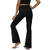Womens-Flare-Yoga-Pants-with-Pockets-V-Crossover-High-Waisted-Bootcut-Yoga-Leggings-Flare-Workout-Gym-Leggings Women's Flare Yoga Pants with Pockets-V Crossover High Waisted Bootcut Yoga Leggings-Flare Workout Gym Leggings