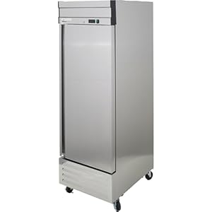   Commercial-Freezer-27W-1-Solid-Door-Reach-in-Stainless-Steel-69K-937