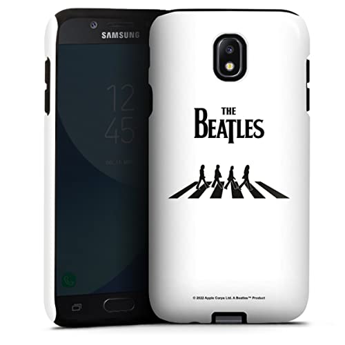 DeinDesign Coque Compatible avec Samsung Galaxy J5 Duos 2017 Coque renforcée Coque Antichoc The Beatles Abbey Road Musique - Les Beatles, Paul McCartney, John Lennon, RIngo Starr, George Harrison DeinDesign Coque Compatible avec Samsung Galaxy J5 Duos 2017 Coque renforcée Coque Antichoc The Beatles Abbey Road Musique