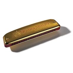 Hohner 2416 Golden Melody Harmonica trémolo, Key of C - Les Beatles, Paul McCartney, John Lennon, RIngo Starr, George Harrison