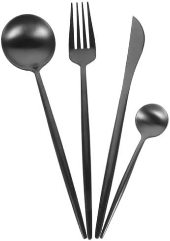 Stainless Steel Silverware Set - Portability Design and Functionality