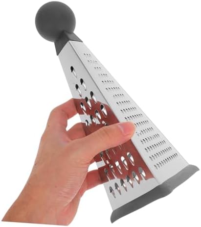 Unomor 4-in-1 Kitchen Food Grater with Stainless Steel Handle