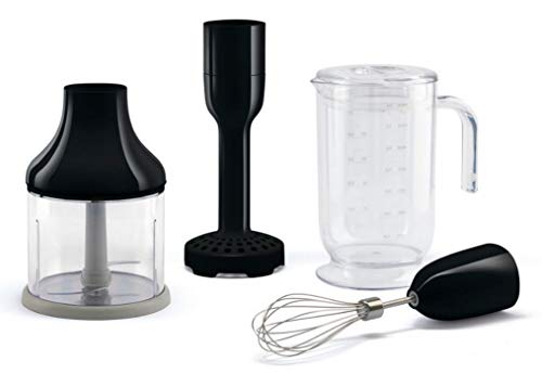 Smeg 50s Retro Black Hand Blender Accessories for HBF01