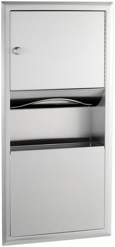 BOBRICK Stainless Steel Towel Dispenser Bundle