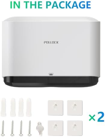 Compact Multi-fold Wall-Mounted Clinical Hand Towel Dispenser