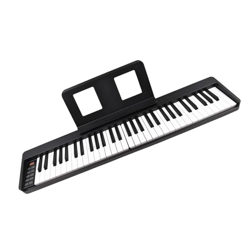 Piano Électronique Pliable À 61 Touches Avec Écran LCD Instrument De Musique Portable Piano Numérique Pour Débutants - Les Beatles, Paul McCartney, John Lennon, RIngo Starr, George Harrison Piano Électronique Pliable À 61 Touches Avec Écran LCD Instrument De Musique Portable Piano Numérique Pour Débutants