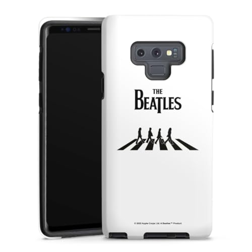 DeinDesign Coque Compatible avec Samsung Galaxy Note 9 Coque renforcée Coque Antichoc The Beatles Abbey Road Musique - Les Beatles, Paul McCartney, John Lennon, RIngo Starr, George Harrison DeinDesign Coque Compatible avec Samsung Galaxy Note 9 Coque renforcée Coque Antichoc The Beatles Abbey Road Musique
