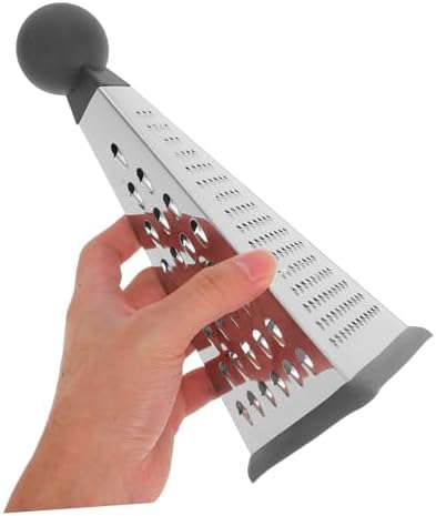 Ergonomic Stainless Steel Grater for Carrots Cheese and Ginger