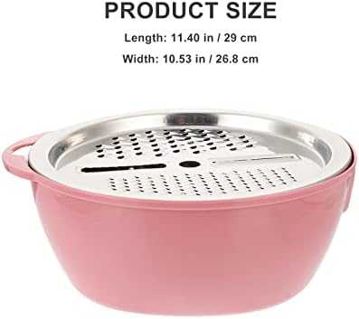 MOLUCKFU Rice Washing Filter with Strainer Bowl 1