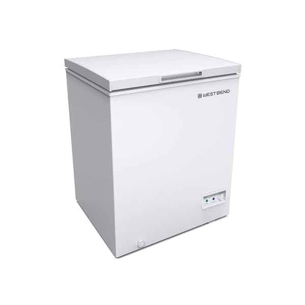   West-Bend-WB0500CFMW-Chest-Freezer-5-CuFt-White